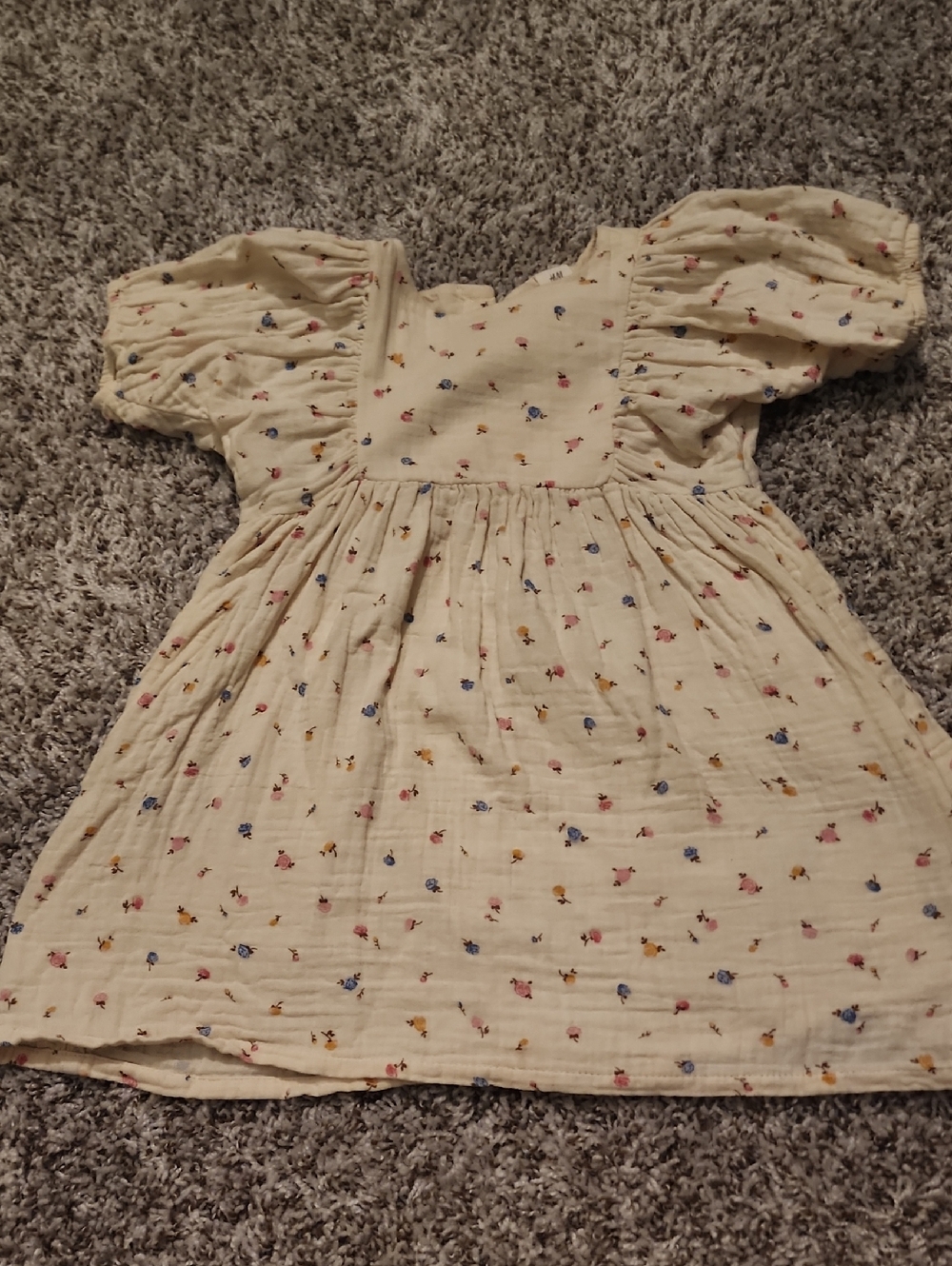 H&M Toddler Girl Floral Dress, Size 2T, Pre-owned But VGUC